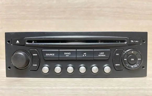 Peugeot 307 Radio/CD/DVD/GPS head unit 7645038392 BP503869161835 0386916183