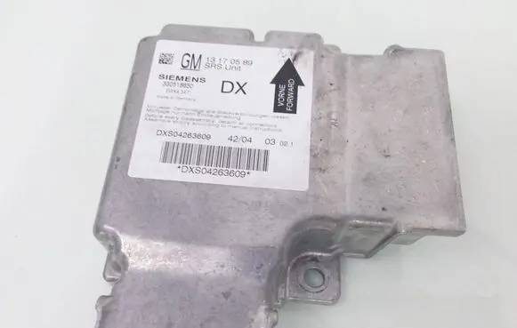 Opel Signum Airbag control unit/module 13170589 330518650 DXS04263609