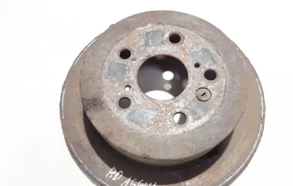 Toyota Avensis Verso Rear brake disc neventiliuojamas
