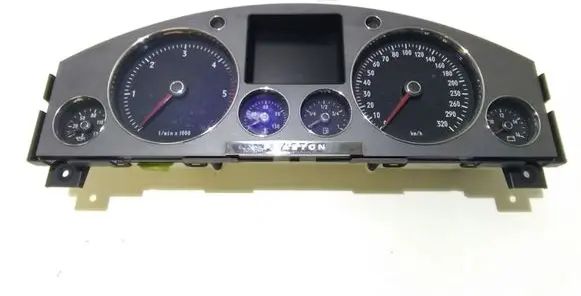 Volkswagen Phaeton Speedometer (instrument cluster) 3D0920881H 0263619114
