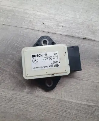 ESP acceleration yaw rate sensor
