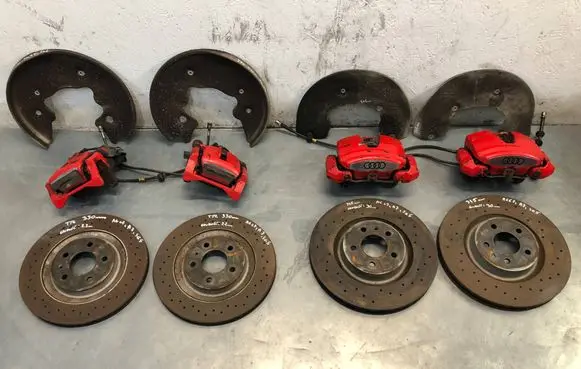 Audi A7 S7 4G Brake discs and calipers set A74G