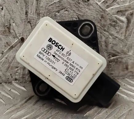 Audi A6 S6 C6 4F ESP acceleration yaw rate sensor 4F0907637A