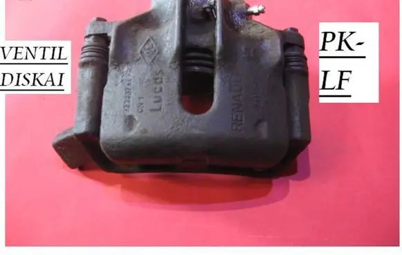 Renault Megane I Front brake caliper 32373786LUCAS