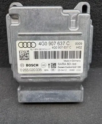 Audi A6 S6 C7 4G ESP acceleration yaw rate sensor 4G0907637C 0265020006