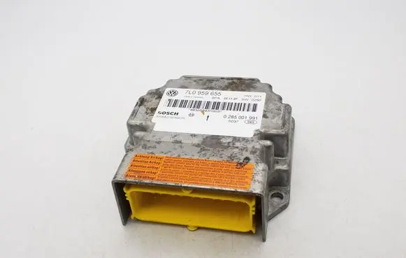Volkswagen Touareg I Airbag control unit/module 7L0959655 0285001991