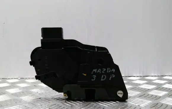 Mazda 3 I Front door lock 240007508 924010600 3N6AA26412C