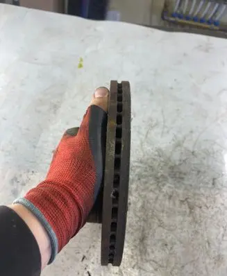 Hyundai Matrix Front brake disc