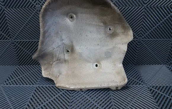 Audi A8 S8 D4 4H Exhaust heat shield 4H0825711D