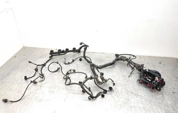 Audi A4 S4 B8 8K Engine installation wiring loom 8K1971072FA 14082009 TAB026053HJ