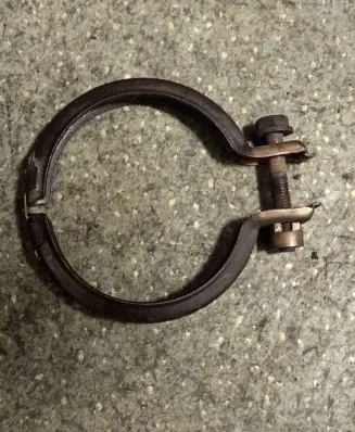 BMW 5 F10 F11 Muffler pipe connector clamp 7804161
