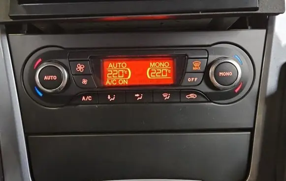 Ford Mondeo MK IV Climate control/heater control trim BM2T18C612HC IMPRK1416107