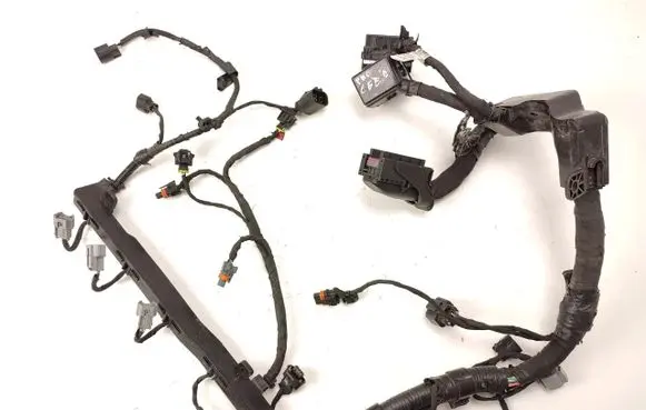 Engine installation wiring loom