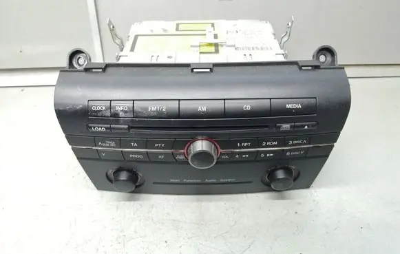 Mazda 3 I Radio/CD/DVD/GPS head unit BR2B66AR0 14794008