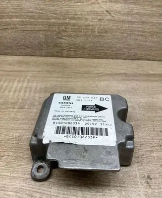 Opel Astra G Airbag control unit/module 09229037 5WK42923