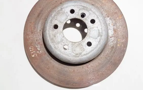 BMW 5 E60 E61 Rear brake disc ventiliuojamas