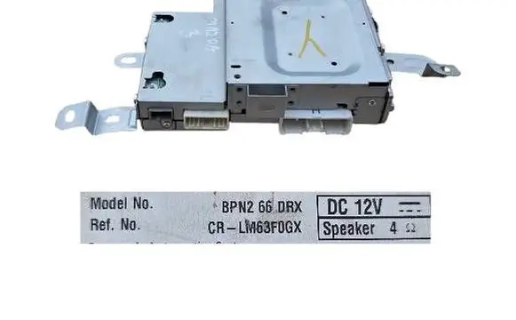 Mazda 3 III Radio/CD/DVD/GPS head unit BPN266DRX