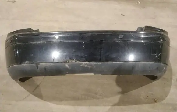 Volvo S40 Rear bumper juodas