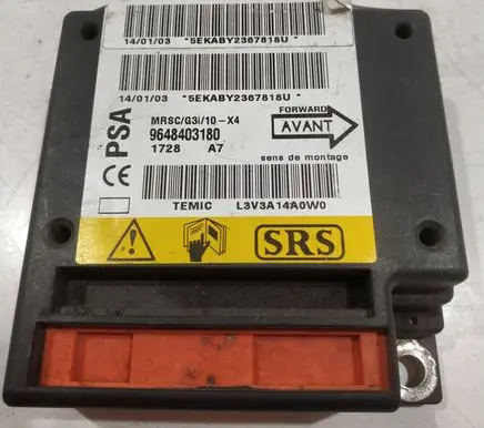Citroen C5 Airbag control unit/module 9648403180 1728A7 1728