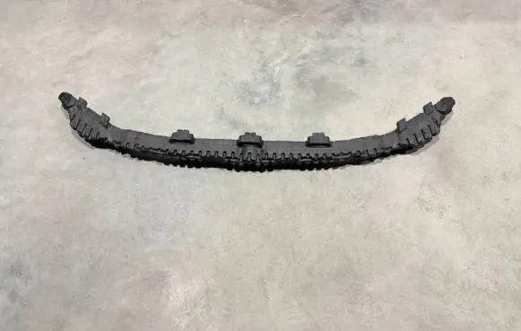 Front bumper foam support bar
