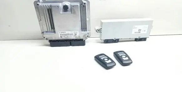 BMW 5 GT F07 Engine ECU kit and lock set 8572439 0281019426 9301522