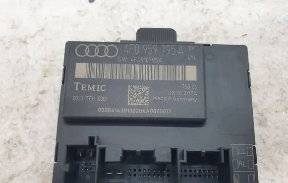 Audi A6 S6 C6 4F Door control unit/module 4F0959795A