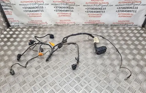 Volkswagen Touran I Engine installation wiring loom 1T1970922D 3C0906385