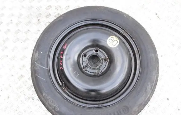 Nissan Qashqai+2 R17 spare wheel 