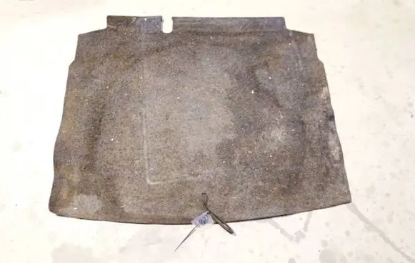Volkswagen Golf V Trunk/boot mat liner 