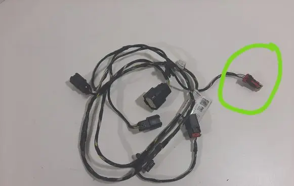 Opel Corsa E Parking sensor (PDC) wiring loom 13359491