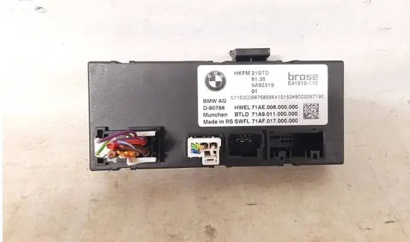 BMW 2 Active Tourer U06 Tailgate/trunk control unit/module 5A92319 61355A92319