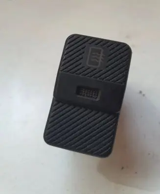 Windscreen/window heater switch