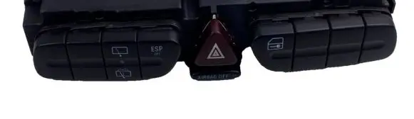 Mercedes-Benz C W203 Hazard light switch 2038218258
