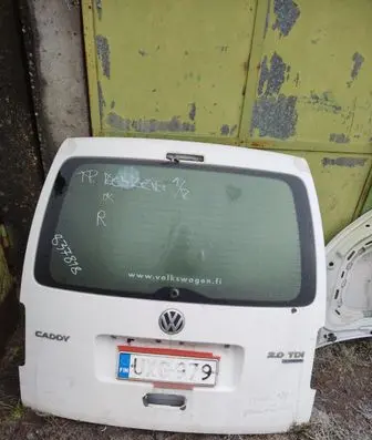 Volkswagen Caddy Tailgate/trunk/boot lid 