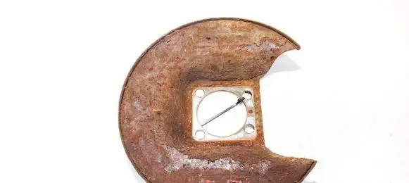 Fiat Scudo Rear brake disc plate dust cover 