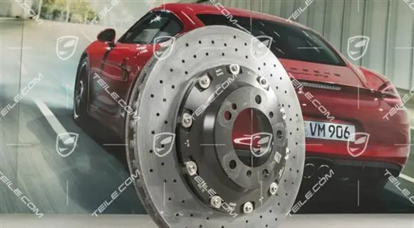 Porsche Panamera (971) Rear brake disc 971615602K
