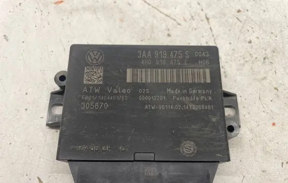 Volkswagen Touran II Parking PDC control unit/module 3AA919475S 000012701 4H0919475E