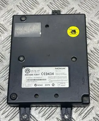 Volkswagen PASSAT B6 Phone control unit/module 3C0035729F 00104BE83C55 N342Z276