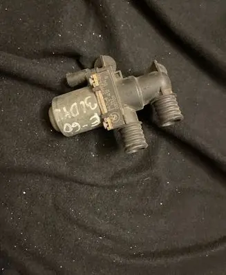 Coolant heater control valve