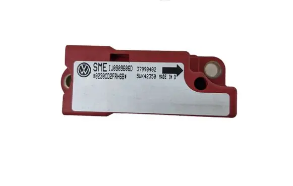 Volkswagen Golf IV Airbag deployment crash/impact sensor 1J0909606D 0230CD2FRH6B 37990402