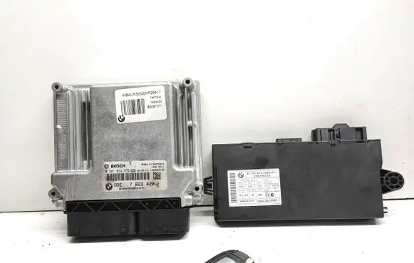 Engine ECU kit and lock set