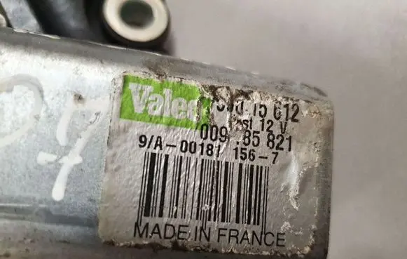 Opel Vectra C Rear window wiper motor 53015612 009185821
