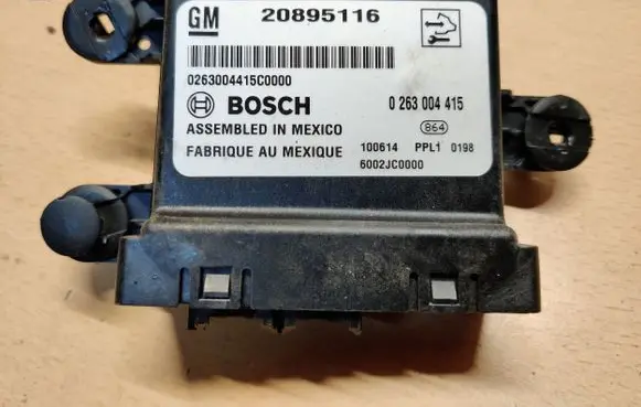 Chevrolet Cruze Parking PDC control unit/module 20895116