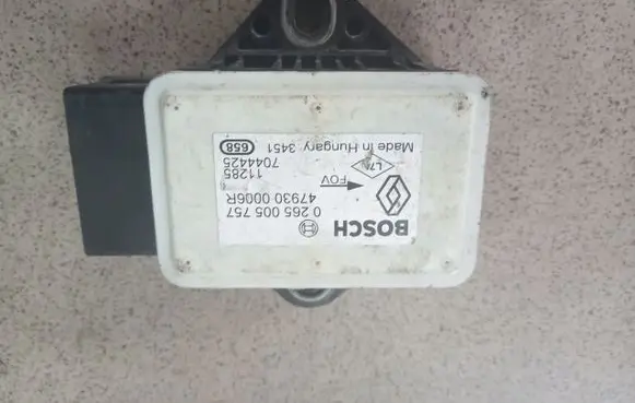 Renault Master III ESP acceleration yaw rate sensor 0265005757