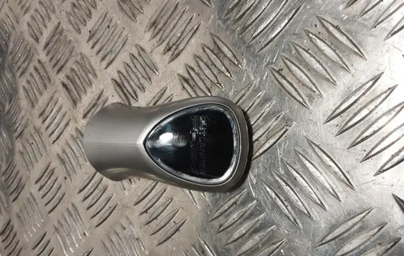 Gear lever shifter trim leather/knob
