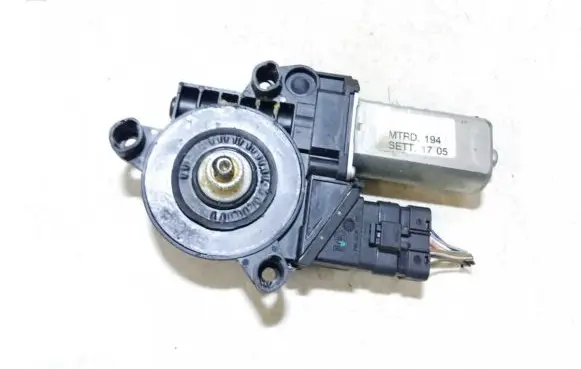 Rear door window regulator motor