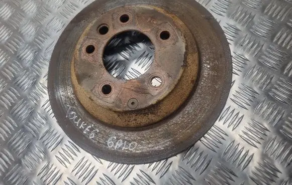 Volkswagen Touareg I Rear brake disc