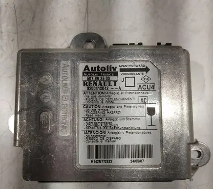 Renault Scenic II - Grand scenic II Airbag control unit/module 607993600 8200412042