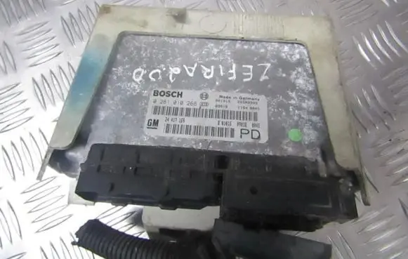 Opel Zafira A Engine control unit/module 0281010268 24417169