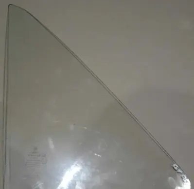 Volkswagen Golf I Front vent window/glass (coupe) 171845252
